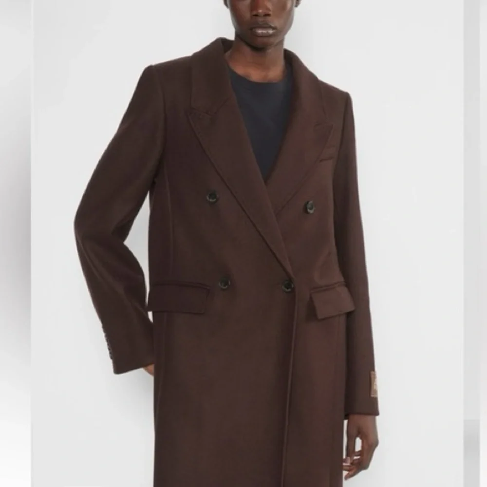 Virgin Wool Cashmere Aritzia Babaton The Constant Coat - Picture 4 of 12